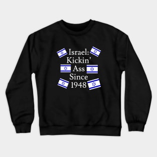 Israel Kickin' Ass Crewneck Sweatshirt